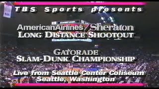 1987 NBA AllStar LongDistance Shootout and SlamDunk Championship in Seattle, WA