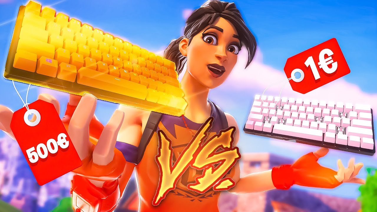 Clavier à 1€ VS Le Clavier le plus CHER du MONDE ! - YouTube