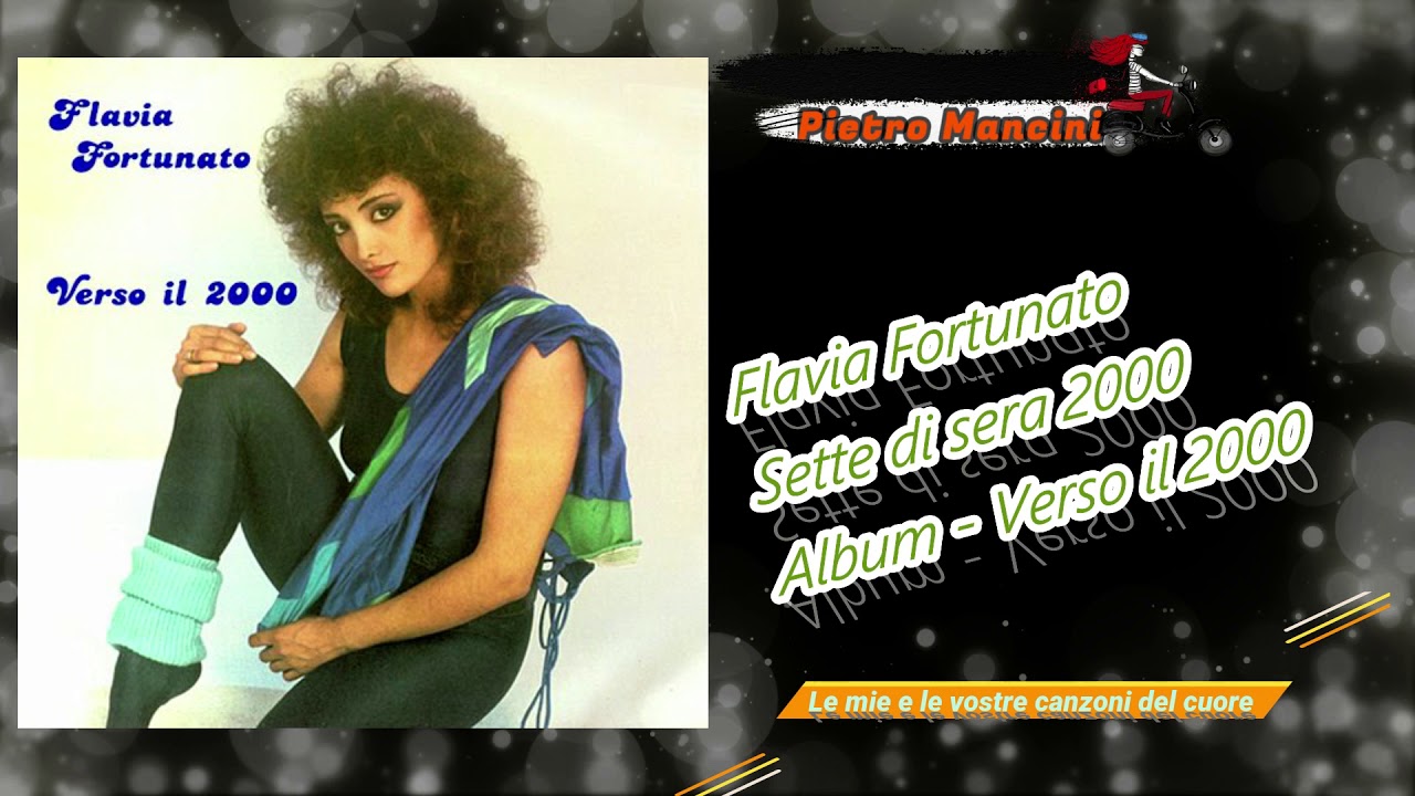 Flavia Fortunato - Sette di sera 2000 - YouTube