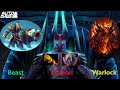 DOTA AUTO CHESS - 4 BEASTS, 4 WARLOCKS AND DEMONS COMBO