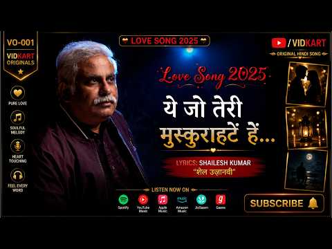 Ye Jo Teri Muskurahatein Hain, Meri Mazi Ki Aahtein Hain | Hindi Song 2025 | Lyrics— Shailesh Kumar