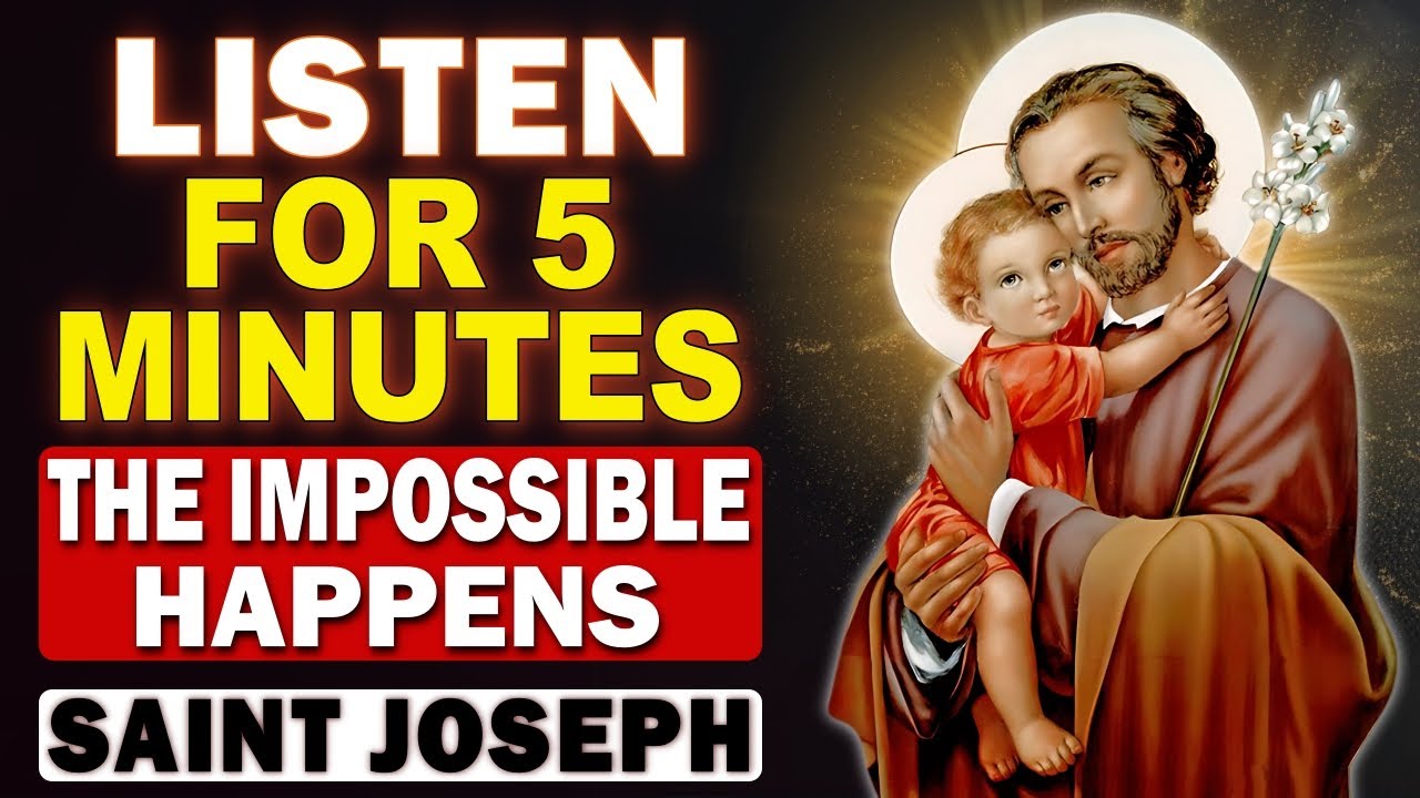 🤍ROSARY OF THE IMPOSSIBLE TO THE POWERFUL SAINT JOSEPH 🍂