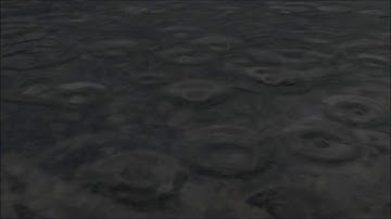 Blender 3d rain (Dynamic Paint)