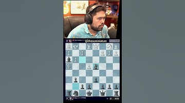 She blunders the game...  #chess #viral #chessminature