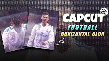 How to Make Horizontal Blur on Capcut | Ae  Like Haze Flare Effect.