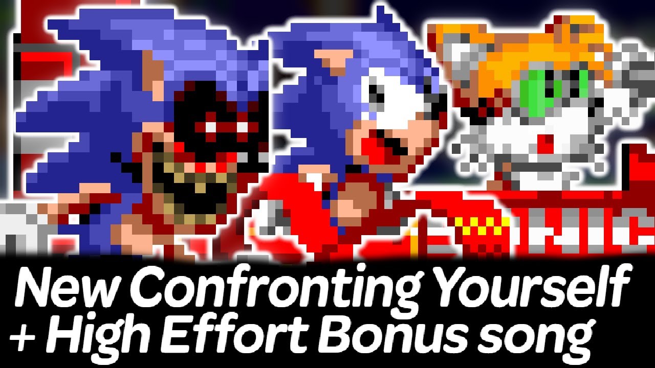 ◇ CONFRONTING YOURSELF / CONTRA SI MESMO ◇ SONIC vs. SONIC.EXE MOD DUBLADO  de FNF