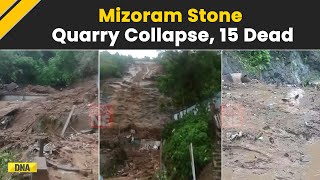 Mizoram Stone Quarry Collapse: 15 Killed In Landslides In Aizawl After Cyclone Remal Triggers Rain