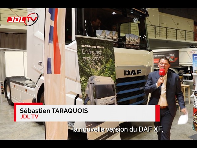 La JDL TV vous embarque à la découverte du tout nouveau DAF XF 350 E Electric