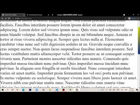 Quick Css property:Custom  Scrollbar Source code in description