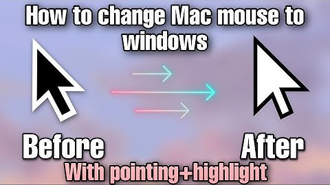 HOW TO CHANGE YOUR MAC CURSOR TO A WINDOWS CURSOR | FREE! | 100% WORKING! | 2021 | NO CAP!