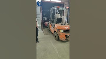 How We Load Agricultural Machinery into Containers for Export #farming #agriculture #farming101