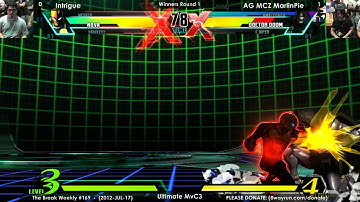 The Break #169 - UMvC3 W1 - Intrigue VS AG MCZ MarlinPie