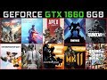 [GTX 1660 6GB] in 10 online games