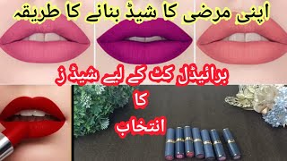 6 Best Medora Lipstick  Shades | Bridal kit |Affordable | Amna's Tutorial