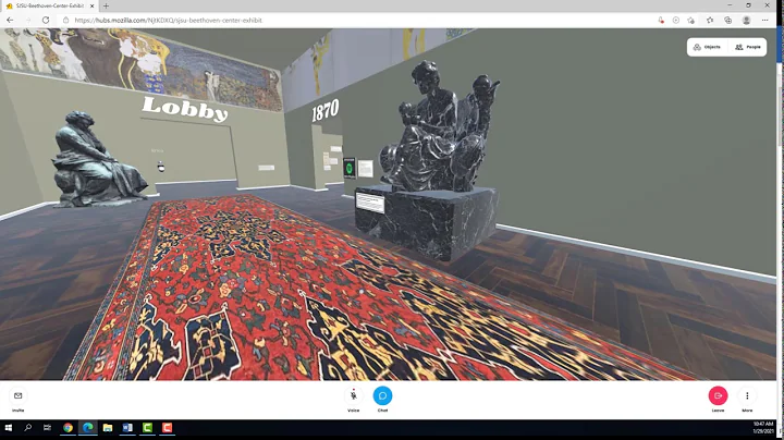 Walkthrough of the virtual exhibition "Beethoven B...