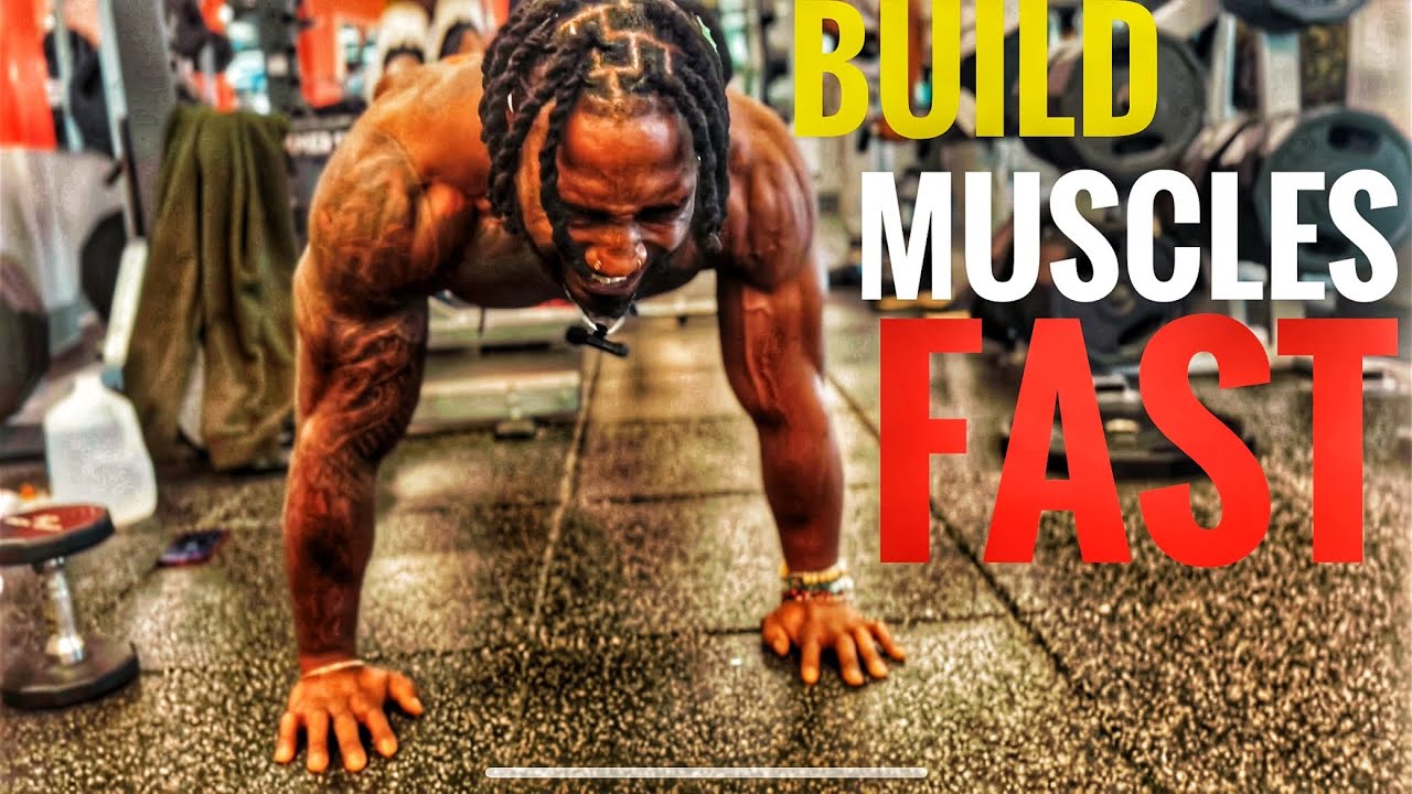 How to build  muscle @BrolyGainz007