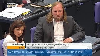 Anton Hofreiter rastet aus! (04.06.2014)