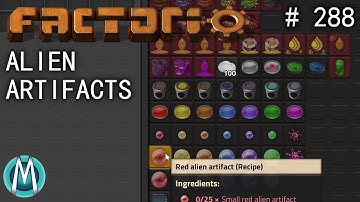 [Factorio 1.1 4K] Angel/Bobs Ep 288: Alien Artifacts