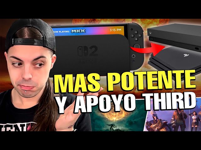 Nintendo SWITCH 2 + POTENTE que PS4 Pro! No será PUFF! | FF7