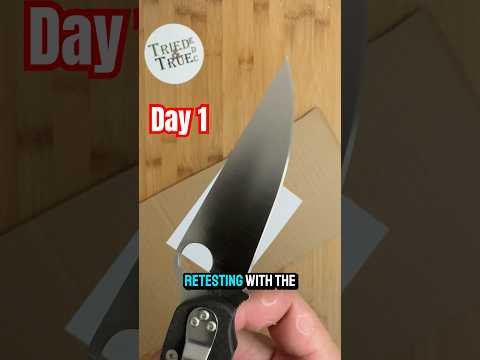 Retesting Day 1️⃣: Spyderco Military 2 S90V   
