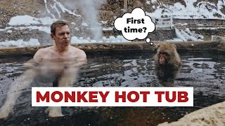 How to BATH with a Japanese MONKEY by The Slippery Slope 3,265 views 4 months ago 5 minutes, 24 seconds