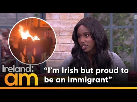 Katja Mia reacts to the violence in Dublin City last night | Ireland AM