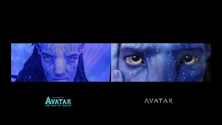 Avatar (2009) vs Avatar: The Way of Water (2022) (ending synchronized)