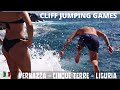 Vernazza italy see bad jumping games  cinque terre