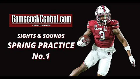 South Carolina football holds first spring practic...