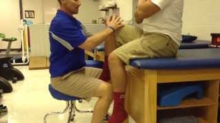 Hip Flexor strength testing - iliopsoas & rectus femoris - break test