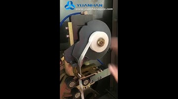 Automatic PTFE Teflon Tape Wrapping Machine, Pipe Fittings PTFE Sealing Tape Application Machine