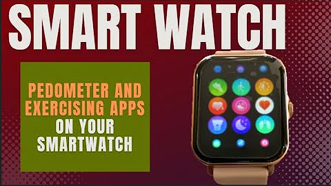 Mingdaln Smart Watch - Pedometer and Exercising