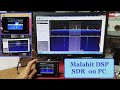 How to connect the Malahit DSP SDR Radio receiver to the Computer on SDR#