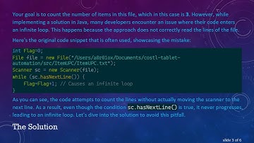 How to Count the Number of Items in a File Using Java