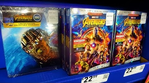 Blu-Ray Hunting - AVENGERS: INFINITY WAR Exclusives - Walmart - Target - Best Buy