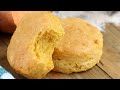 Sweet Potato Biscuits 🍠 OMG Sooo FLUFFY!)😋