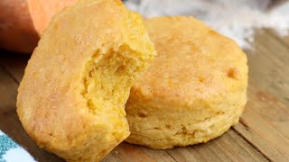 Sweet Potato Biscuits  OMG Sooo FLUFFY!)