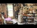 Art Studio/Room Cleaning and Tour