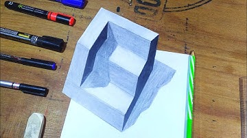 How to Draw Truncated Cube Drawing 3d Carved Cube.....am art