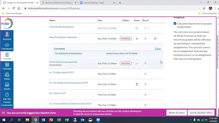 How to check your grades on Canvas