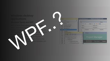 What is WPF in .NET