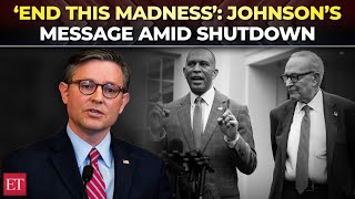 'End this madness, open govt': Speaker Johnson steps up rhetoric against Dems as shutdown persists
