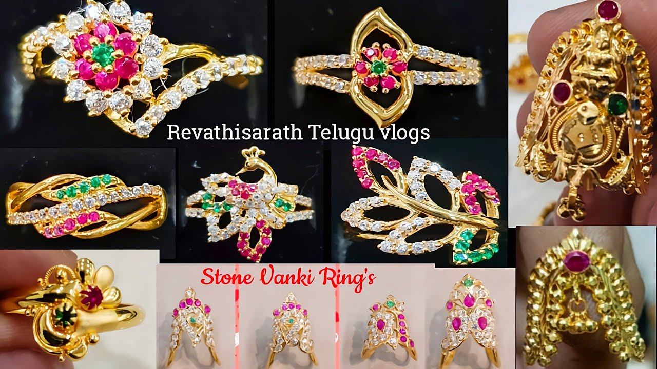 Gold Vanki Rings | Indian gold jewellery design, Gold rings jewelry, Pearl  jewelry necklace