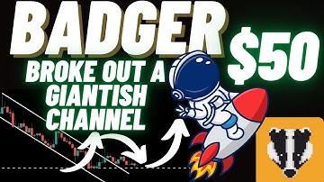 Badger DAO Broke Out A Giantish Channel