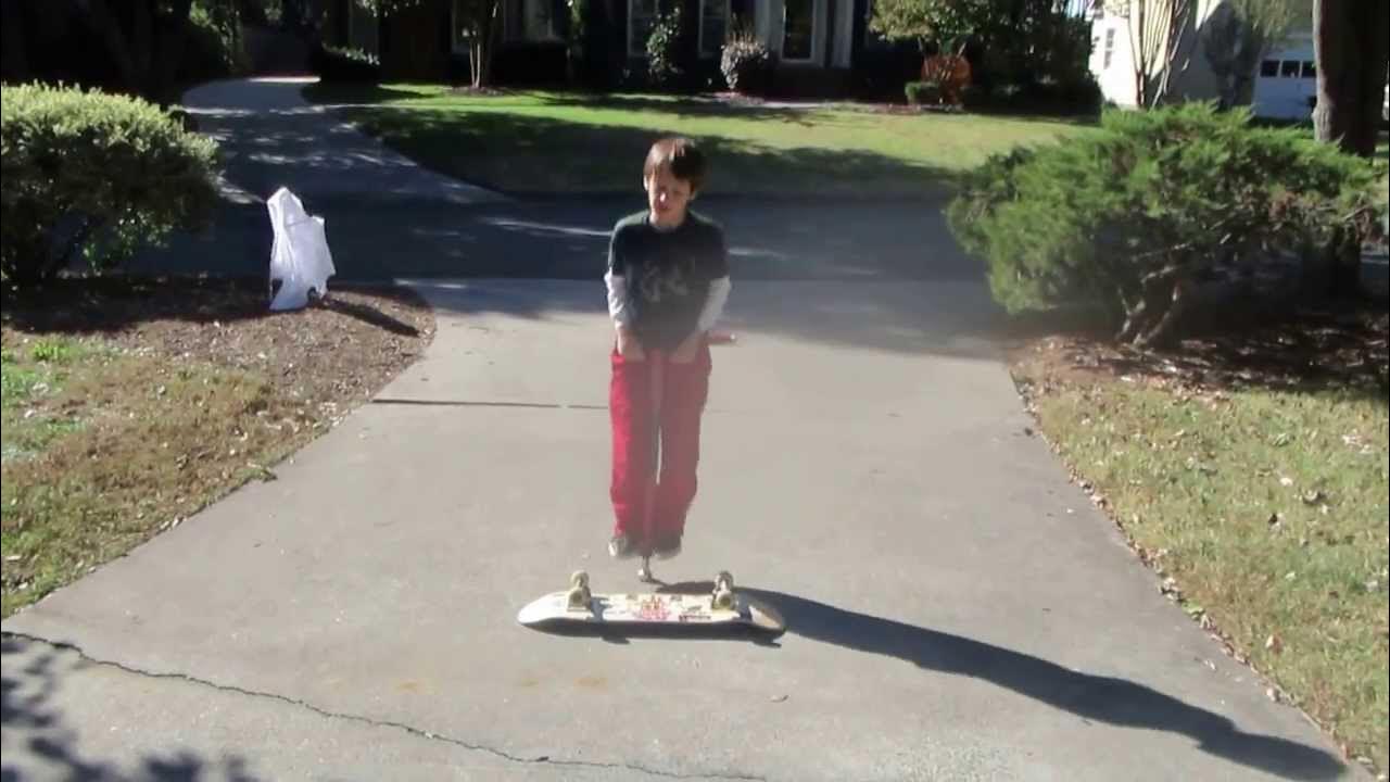 The best pogo stick tricks in the world by a 9 year old YouTube