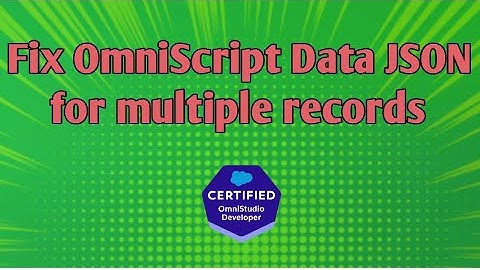 Fix - OmniScript Data JSON does not show list of records fetched using DataRaptor Extract | Vlocity