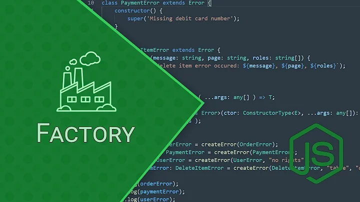 🏭 Custom Factory in TypeScript