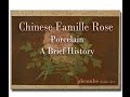 Chinese Famille Rose Porcelain Its History and Introduction to China