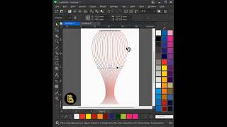 how to use blend tool in CorelDRAW shorts coreldraw design