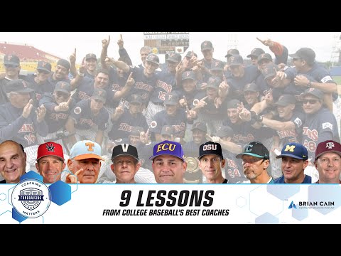 9 Lessons From 9 of College Baseball&rsquo;s Best Coaches